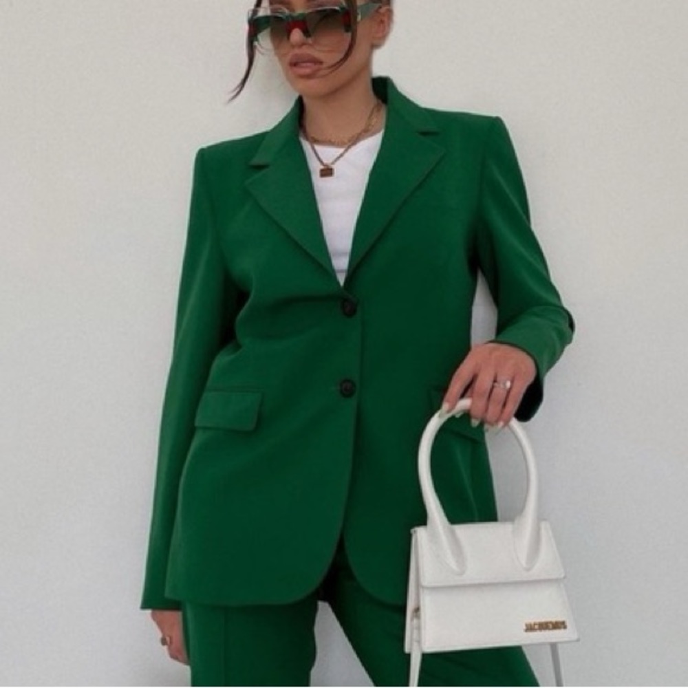 NWOT Zara Green Blazer